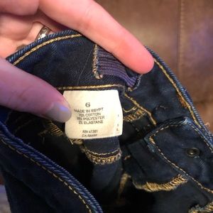 Girls Sz 6 skinny jeans